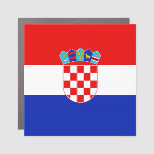 Croatia Flag Car Magnet Hrvatska Pride Gift