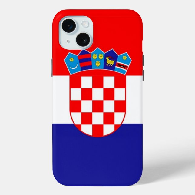 Croatia Flag Case-Mate iPhone Case (Back)