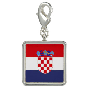Croatia flag charm