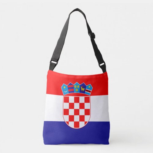 Croatia Flag Crossbody Bag