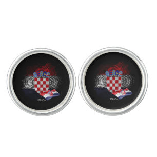 Croatia flag cufflinks