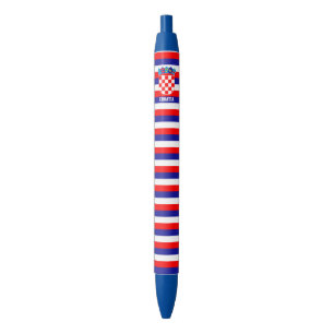 Croatia Flag Cute Patriotic Pen