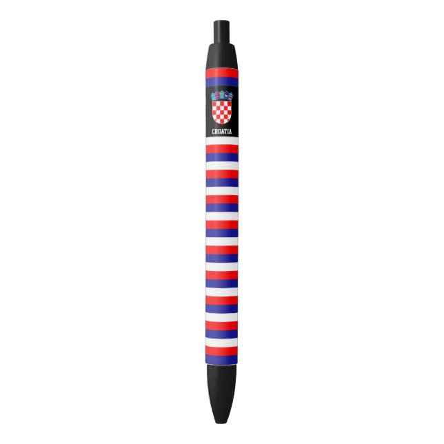 Croatia Flag Cute Patriotic Pen (Front Vertical)