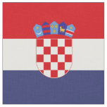 Croatia flag fabric