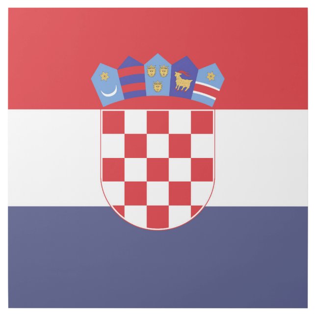 Croatia flag gallery wrap (Front)
