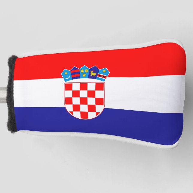 Croatia flag Golf Head Cover (Front)