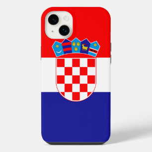 Croatia Flag iPhone 14 Plus Case