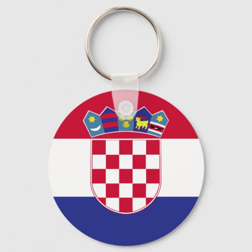 Croatia Flag Keychain