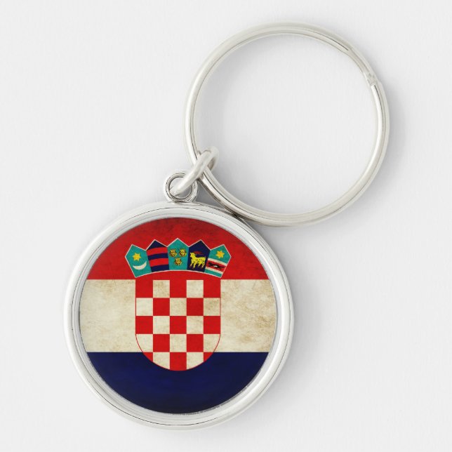 Croatia Flag Keychain (Front)
