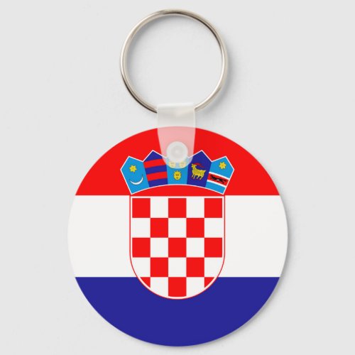 Croatia Flag Keychain