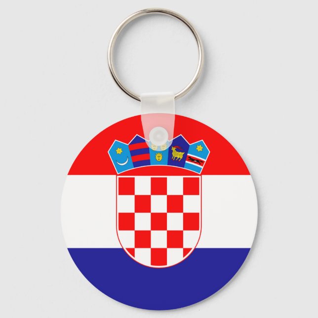 Croatia Flag Keychain (Front)