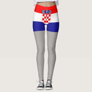 Croatia Flag Leggings