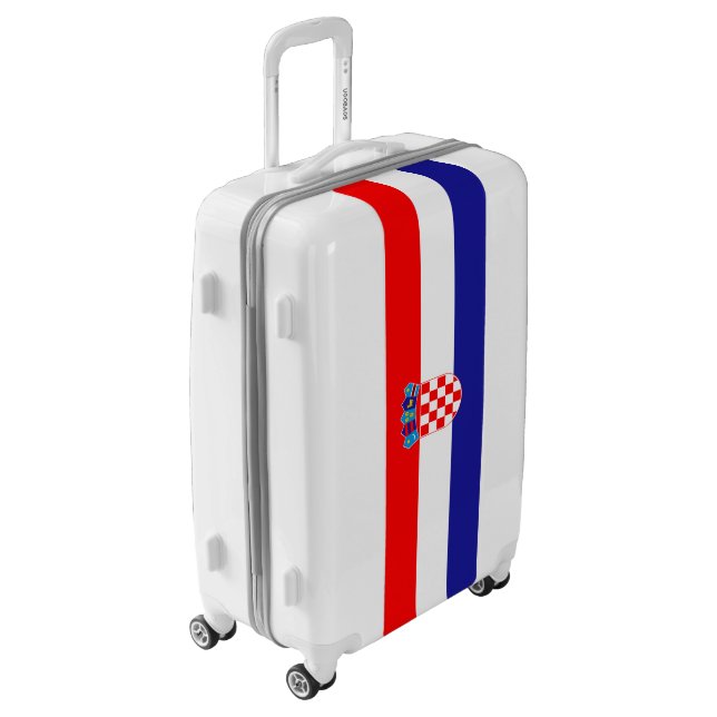 Croatia Flag Luggage (Rotated Left)