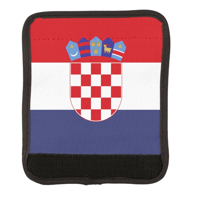 Croatia flag luggage handle wrap (Front)
