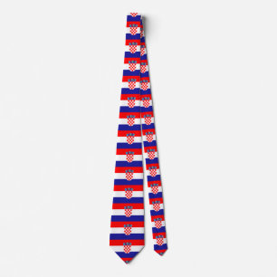 Croatia Flag Neck Tie