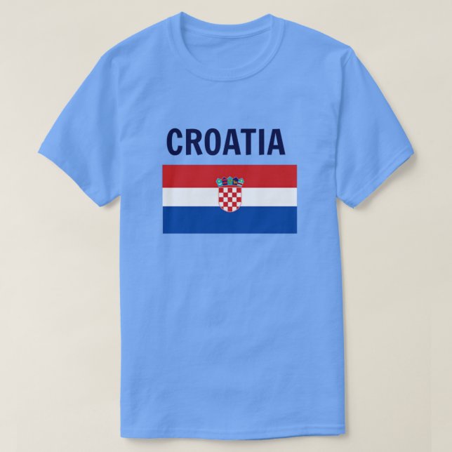Croatia - Flag of Croatia T-Shirt (Design Front)
