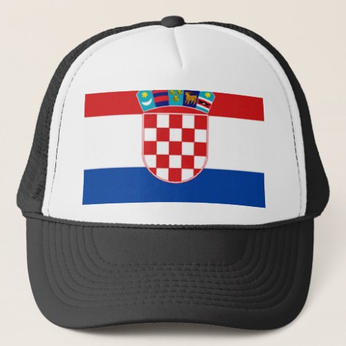 Croatia Flag of Croatia Trucker Hat