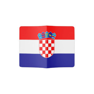 Croatia Flag Passport Holder