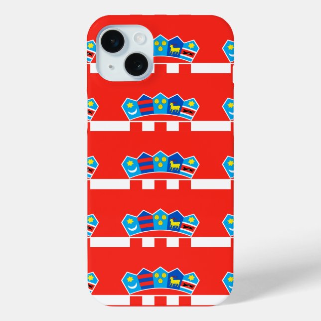 Croatia flag pattern Case-Mate iPhone case (Back)