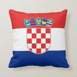 Croatia Flag pillow