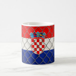 Croatia Flag Protection  Coffee Mug