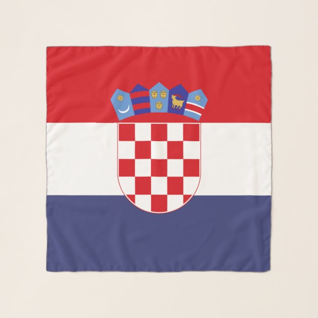 Croatia flag scarf (Front)