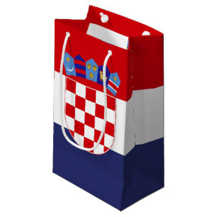 Croatia flag small gift bag