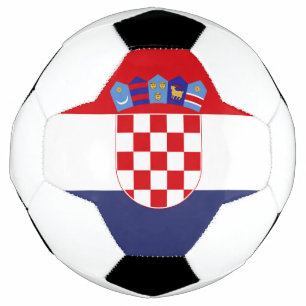 Croatia flag soccer ball