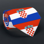 Croatia Flag Tie<br><div class="desc">Flag of Croatia</div>