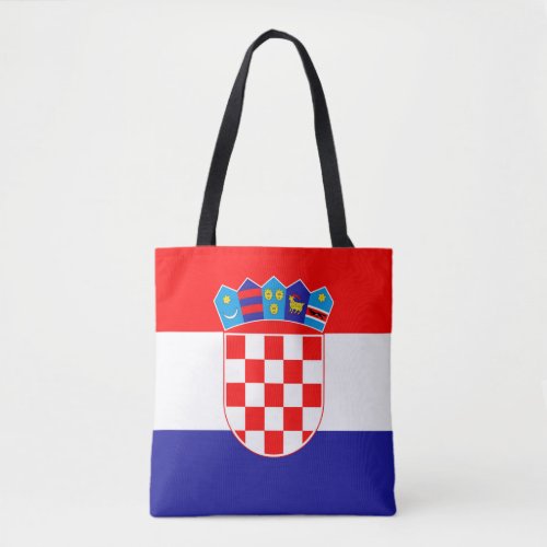 Croatia Flag Tote Bag