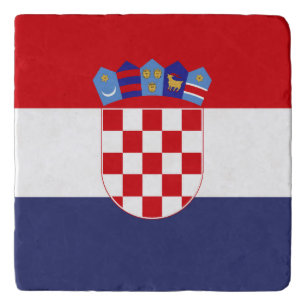 Croatia flag trivet