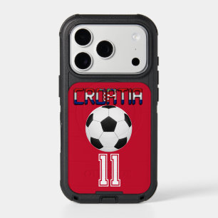 Croatia Football Fan: Achempong 2026 World Cup Cus iPhone 17 Pro Case