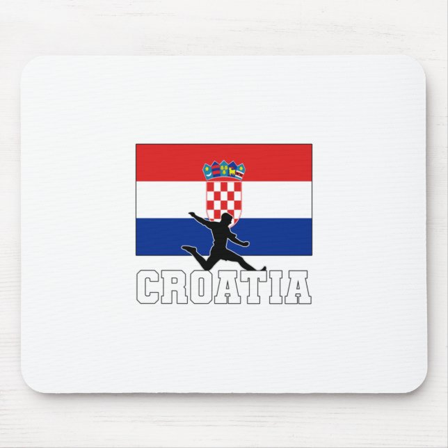 Croatia Football Soccer National Team Mouse Pad (Front)