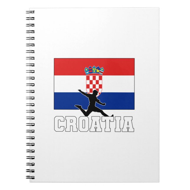 Croatia Football Soccer National Team Notebook (Front)