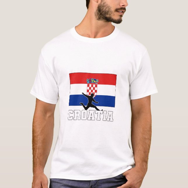 Croatia Football Soccer National Team T-Shirt (Front)