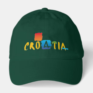 Croatia Forest Green Classic Dad Cap
