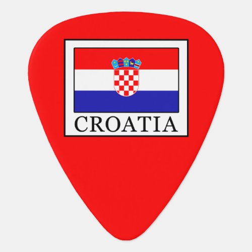 Croatia Guitar Pick
