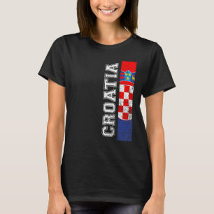 Croatia Heritage Pride Country Support Croatian Fl T-Shirt