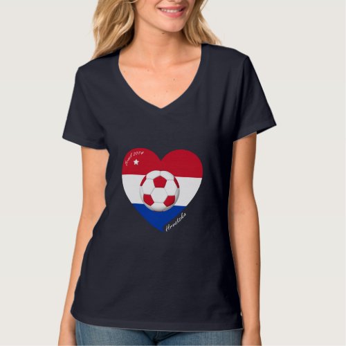 Croatia HRVATSKA Soccer Team Croatia 2014 T_Shirt