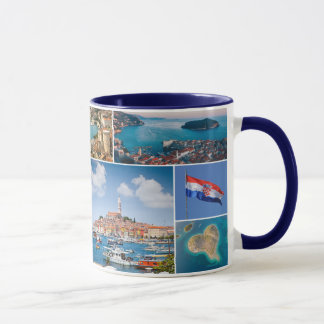 Croatia | Hrvatska | Travel Photo Collage Mug