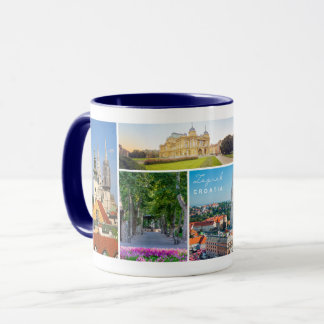 Croatia | Hrvatska | Zagreb | Capital of Croatia Mug