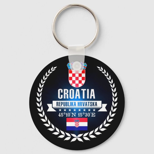 Croatia Keychain (Front)