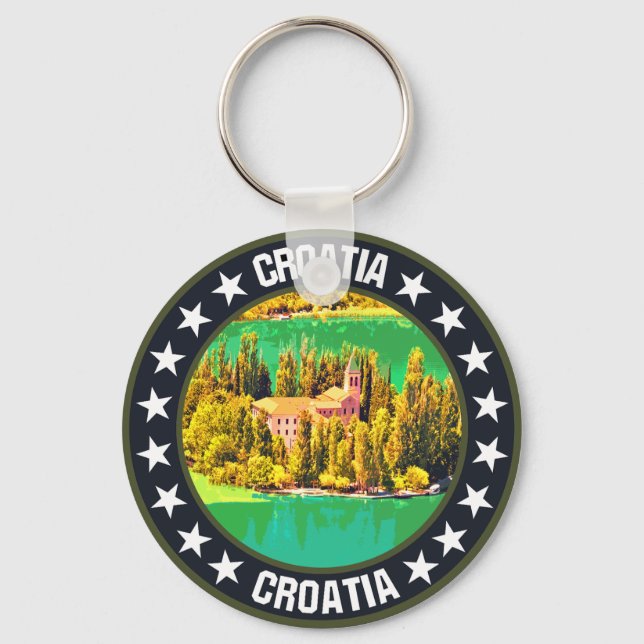 Croatia                                            keychain (Back)