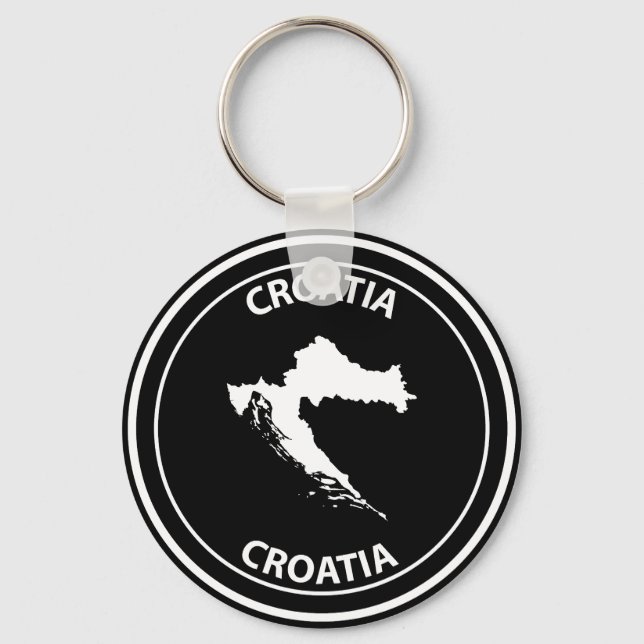 Croatia Keychain (Front)