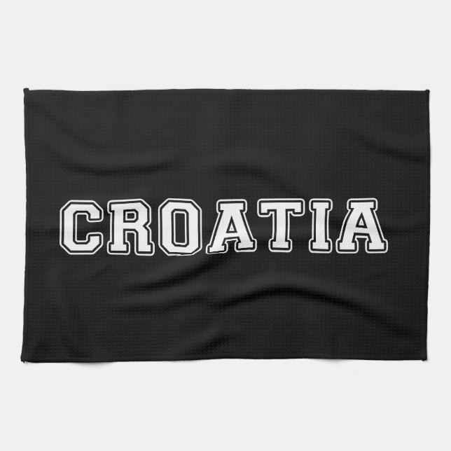 Croatia Kitchen Towel (Horizontal)