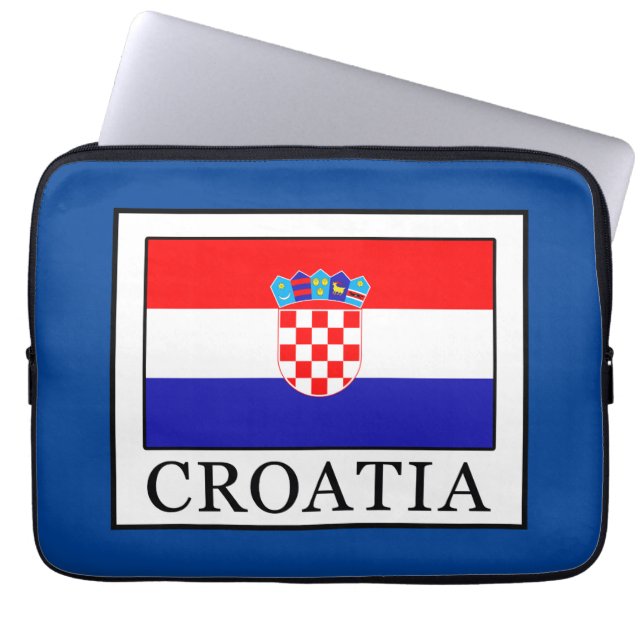 Croatia Laptop Sleeve (Front)