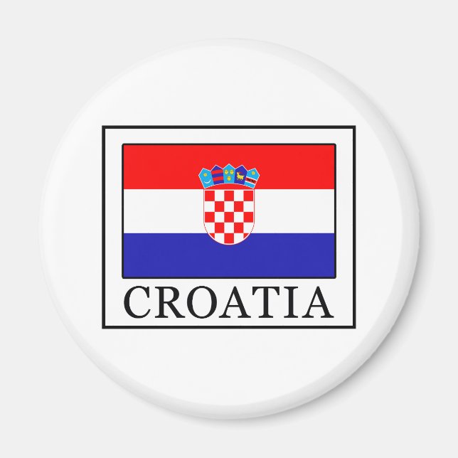 Croatia Magnet (Front)