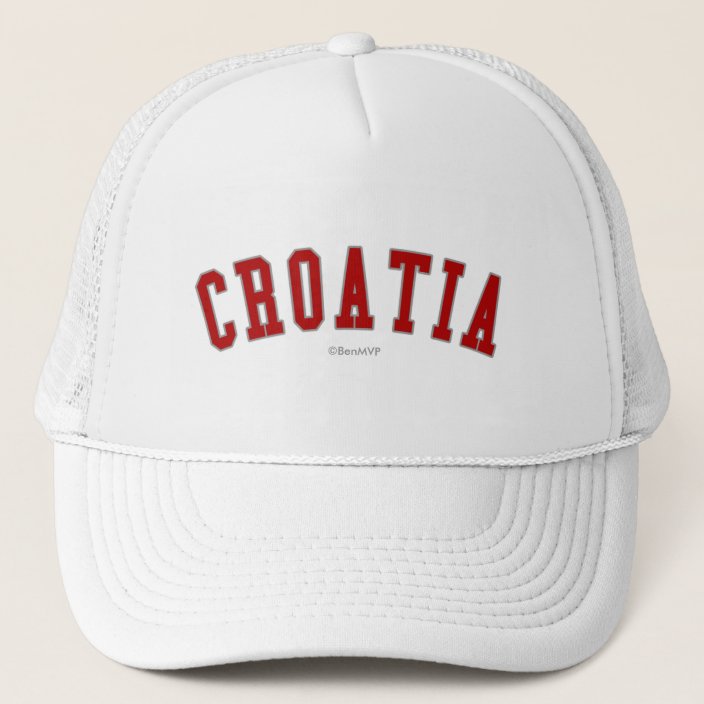 Croatia Mesh Hat