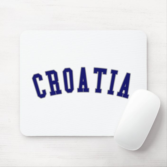Croatia Mouse Pad