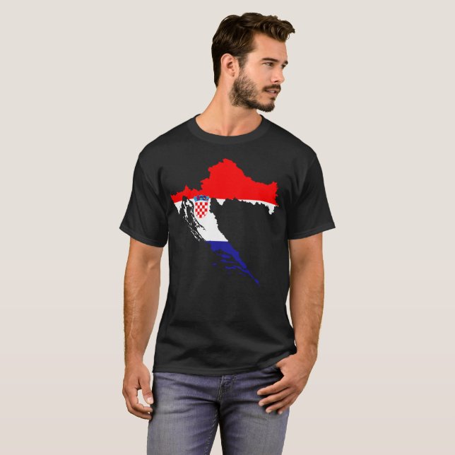 Croatia Nation T-Shirt (Front Full)